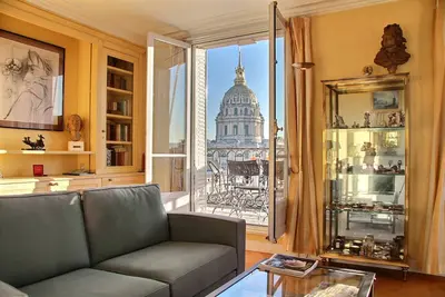 Image de Incroyable vue sur les Invalides - 2ch / 2sdb avec A/C dans le 7ème