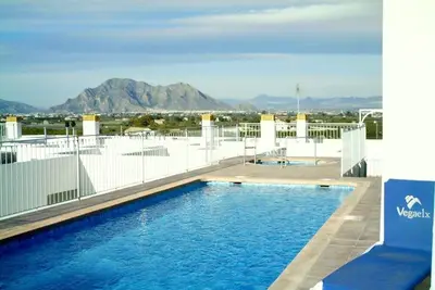 Image de Appartement avec 2 chambres et vue sur la montagne avec Wi-Fi Ă Almoradi (Alicante) Espagne