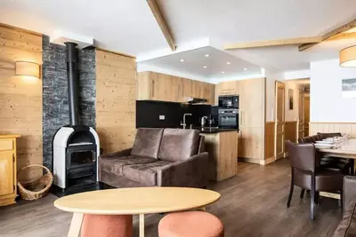 Image de 3-Zimmer-Appartement-Hütte für 6/8 Personen