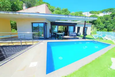 Image de V&V Lloret-Villa Nicole:luxueuse villa avec piscine privée, barbecue, plage à 3km