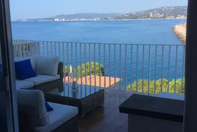Duplex front de mer de luxe