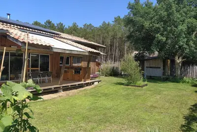 Image de Maison 10 pers et Jacuzzi privé, proche océan, lac, village, forêt