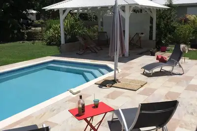 Image de Villa avec piscine, accès privé mer et grand jardin - Villa Vetiver classée 3*