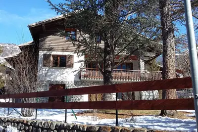 Image de Grand chalet 12 personnes Serre Chevalier Chantemerle pistes a pieds