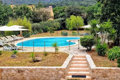 Image de 1km plage, appartement M avec terrasse dans domaine avec piscine