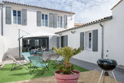 Image de Villa  6 pers, centre ville et plages du Bois Plage en ré, sans vis à vis