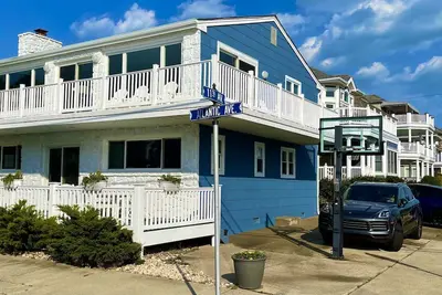 Image de Longport, New Jersey -Belles vues sur Exclusive, Plage tranquille