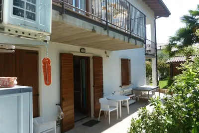 Image de Lake Garda, Lazise, triocale ground floor with private garden and pool