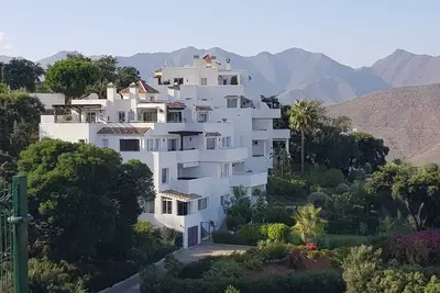 Image de Fantastique vue panoramique sur la mer et les montagnes à Elviria / Marbella, Wifi