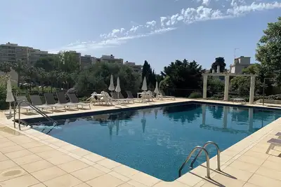 Image de Appartement 3 chambres, terrasse, jardin, piscine, tennis proche plages & centre