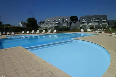 Image de Appart T3, Rdc résidence avec piscine à Carnac Plage