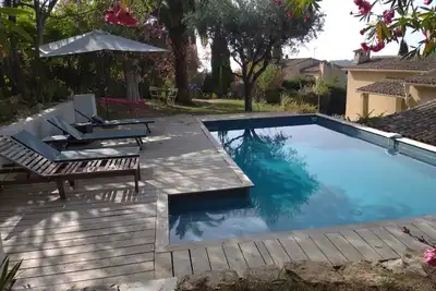 Image de Maison provençale avec piscine (Vence \/ Tourrettes sur Loup)