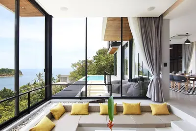Image de Epic Et Nouvelle Villa Avec Piscine 4br Infinity Thong Lang Bay