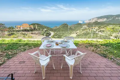 Maison de vacances en bord de mer à Nebida, Iglesias, dans une toute nouvelle structure
