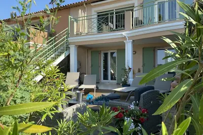 Image de Duplex 4*, 4/7p, climatisé, terrasse sud, linge fourni, WiFi, piscine, résidence