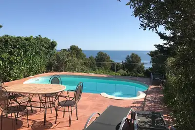 Loue superbe appartement vue mer Costa Brava, Jardin et Piscine privative
