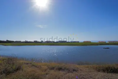 Image de Villa avec piscine, 4 chambres avec vue sur le golf, la mer et l'île de Berlengas