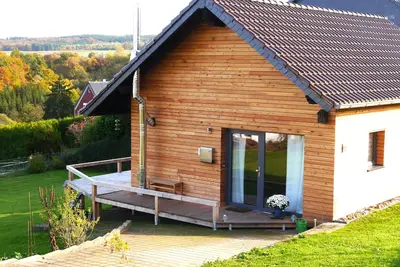 Maison de vacances \"Wanderlust\" à Nettersheim / Eifel, cheminée, terrasse, jardin