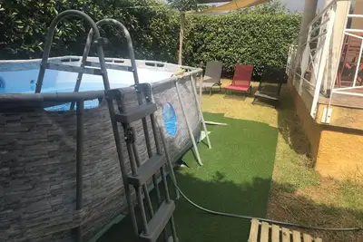 Image de Bastia Sud Villa Duplex T4 118 m2 climatisée 2 salles de bain proche de la mer.