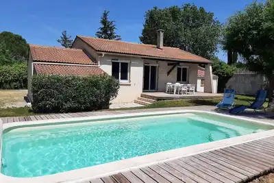 Image de Villa 100 m2 avec grand jardin et piscine
