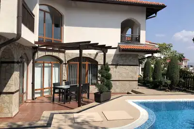 Luxury holiday villa with private pool in 4* resort