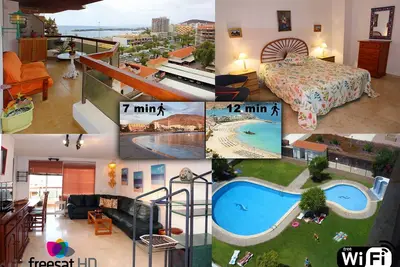 Image de Penthouse de 3 chambres avec vue sur la mer Ă Los Cristianos