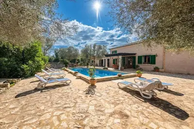 Image de S'Escola - Majorque Country Finca avec piscine privée à Son Mesquida! - Wifi gratuit