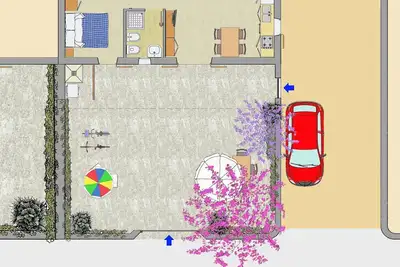 Image de Indépendante avec jardin à 20 m de la plage