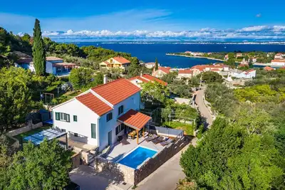 Image de Maison de vacances dans Lukoran avec vue mer, terrasse, Climatisation, Wifi (4200-1)