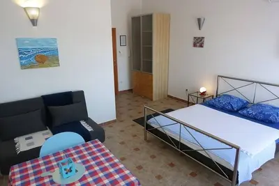 Image de Appartement Studio dans Zaton (Zadar) avec vue mer, Balcon, Climatisation, Wifi (3796-8)