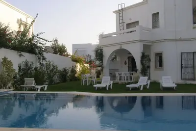 Image de Hammamet Yasmine: Superbe grande Maison avec piscine privée & grand jardin