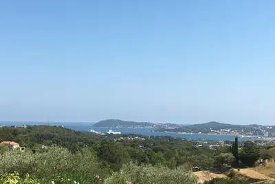 Image de location Villa avec piscine - vue mer sur rade de Toulon - Var