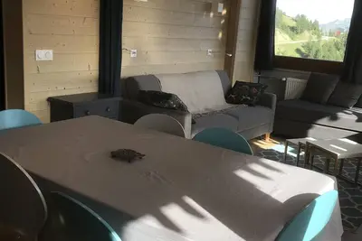 Image de Plagne Centre  - Vue Mont Blanc- Accès direct aux pistes -Résidence Everest