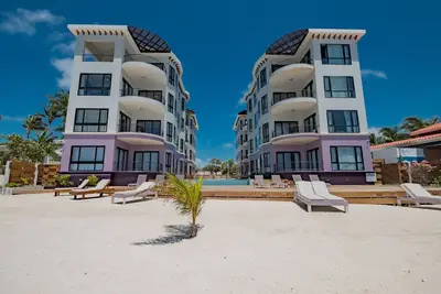 Image de 1er étage, bâtiment B, vue sur la plage