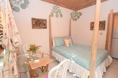 Image de The Sugar Apple Studio 3 minutes à pied de la magnifique plage de sable rose