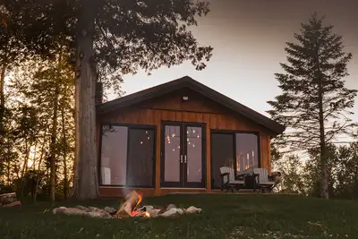 Image de Peace of Beach, chalet privé 4 saisons sur les magnifiques rives du comté de Door