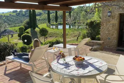 Image de Ferme en Toscane avec piscine près de la mer Pise Sienne Florence