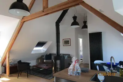 Image de Appartement cosy centre ville à 2 pas des plages - Poêle - Garage