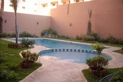 Image de charming Moroccan apartment with pool - Guéliz - Hivernage - Marrakech