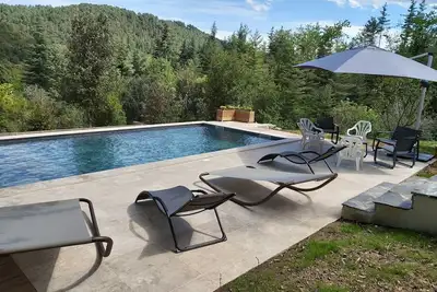 Image de Villa Sud Ardeche avec piscine privative à 5mn des Vans