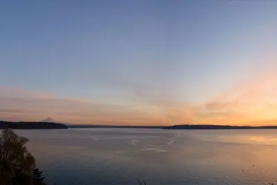 Suite avec vue sur Puget Sound, mont Rainier et olympique