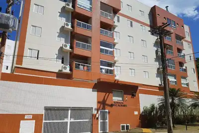 Image de Apto Season High Standard Praia Grande Ubatuba, à côté de la tour de guet des Toninhas