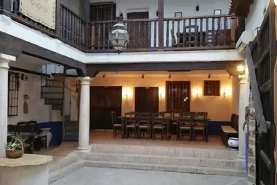 Image de House of the mistress inside the sale with covered manchego patio. Pets allowed