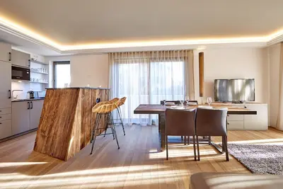 Image de Moderne avec Tradition Ă Murnau / m. gr. Terrasse u. Jardin, Bbq, Wifi gratuit