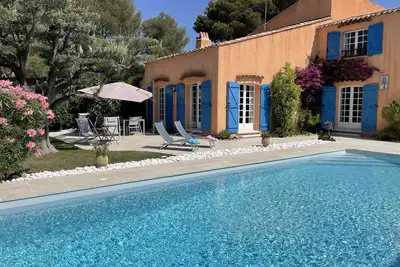 Image de Demeure de charme climatisée proche mer piscine privée, calme & résidentiel