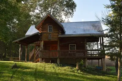 Image de Chalet de chasse rustique situé dans une ferme en activité