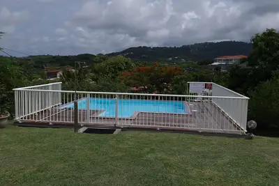 Image de Villa avec Piscine sud Martinique entre montagne et mer