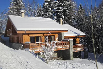 Image de Chalet confortable et spacieux avec sauna et cheminée