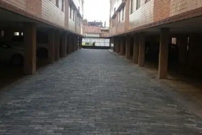 Image de Apt ° 100 mètres de P. do Forte, 2 qts, avec wifi, peut accueillir jusqu'à 6 personnes.