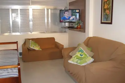 Apt 2 qtos, Wi-Fi, 2 salles de bain, plage avec vue panoramique, Gonzaga (canal 3)